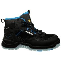 Otter Breather Mid 6551626-44/7 Stivaletti Esd Di Sicurezza S3 Taglia Delle Scarpe (eu): 44 Nero 1 Paio/a