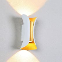 Applique Murale Moderne Led Intérieur Up Down Applique Murale Étanche Ip65 Aluminium Appliques Murales Pour Couloir, Chevet, Jardin, Salon 6w 3000k