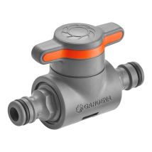 GARDENA Kupplung mit Regulierventil – 18266-20 – grau/orange – 225 mm