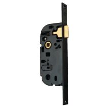 Cerradura Larder Bec De Canne Axis 40mm Acabado Negro Punta Cuadrada 20 Mm Derecha - Jpm - 000250-01-1b