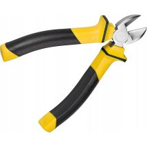 Fixpoint Alicate De Corte Diagonal 160 Mm Negro Amarillo