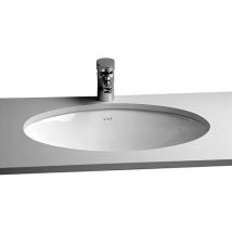 Vitra - S20 Compact Under-counter Basin 585mm Wide 0 Tap Hole