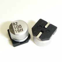 Elektrolytkondensator SMD 100μF 16VDC – Ø6,3x5,3mm – Toleranz ±20% – Lebensdauer 2000h – Arbeitstemperatur -40...85°C