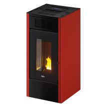 PEGASO Pelletofen Saba 14 – Mechanische Frontbelüftung – 14 kW Nennleistung – Energieeffizienzklasse A+ – 540x570xh.1140 mm