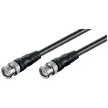 Video-verbindungskabel Bnc (rg59), Zweifach Geschirmt, Bnc-stecker Bnc-stecker. Kabellänge 3 M