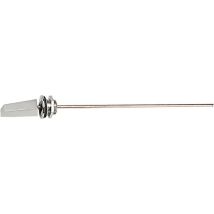 Pulsador lateral cuadradillo PC2 – 280 mm – Zamak cromado – Mecanismo de descarga para cisternas