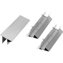 Scalini per scala singola 285 mm – Fissaggio incluso – Per pioli 30x30 mm – Larghezza interna 300 mm – Hymer