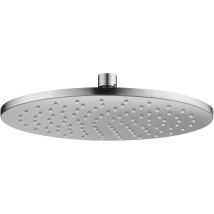 Douche de tête – 25 cm – Laiton finition acier brossé – Résistante à la corrosion – DEANTE