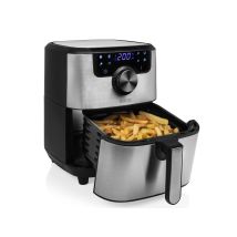 Princess - Digitale Xxl Edelstahl Heißluftfritteuse Eckig 8 Programme 4,5ltr 1500 Watt