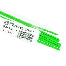 Trytyt - 10x Tubo Termorretráctil Rts 2,4/1,2 Verde