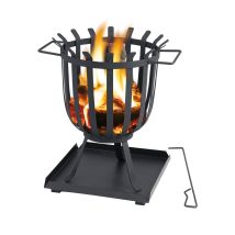 Tepro - Feuerkorb Feuerstelle Feuerschale Terrassenfeuer Mit Bodenplatte Brentwood