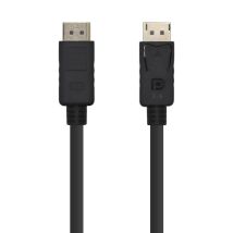 Cable Displayport 1.4 8k Aisens A149-0389/ Displayport Macho - Displayport Macho/ 0.8m/ Negro