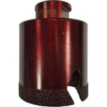 Corona de diamante para porcelánico M14 8mm – Perforación rápida y precisa en cerámica, granito y mármol – Compatible con amoladoras