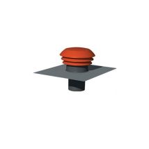 Chapeau De Toiture 160mm Pour Évacuation Vmc Couleur Tuile Unelvent