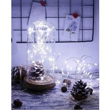 Led Bouteille Guirlande, 2m 20 Led Pour Bouteille [16 Pièces] Guirlande Lumineuse Bouteille Led Lampe Bouteille Étanche Fil D'Argentflexible 