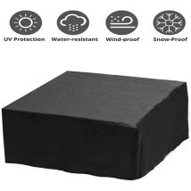 Tigrezy-schutzhülle Für Spa 240 X 240 X 85 Cm, Whirlpool, Schwimmbad, Badewanne, Spa-abdeckung Aus Oxford-stoff Für Den Garten Im Freien, Staubdicht, 