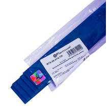 5x Dünnwandiger Schrumpfschlauch 25,4/12,7 mm blau – 5m – Temperaturbereich -55 bis +125 °C