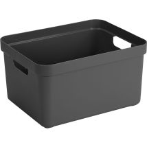 Aufbewahrungsbox Sigma Home 32 L Anthrazit Boxen, Körbchen & Kisten - Sunware