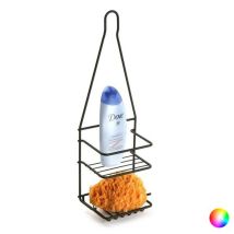Organizador de estantería de metal para ducha rojo – 15.5 cm largo – 10.5 cm ancho – 46 cm alto – Rogal