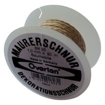 Cotone Cordeau 1,0 Millimetri 30m Bianco Overmann