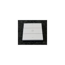 Interrupteur Simple Moteur 1 Poste 2 Modules Avec Touche Triple Couleur Original Blanc Sans Plaque Home Control Niko