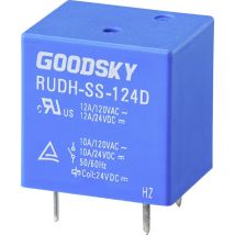 Rudh-ss-124d Printrelais 24 V/dc 12 A 1 Wechsler 1 St. Tray - Goodsky
