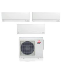 Climatizzatore Condizionatore Mitsubishi Electric Trial Split Inverter Linea Plus Serie Msz-ay 9+9+9 Btu Con Mxz-3f54vf Wi-fi Integrato R-32 9000+9000
