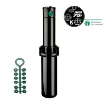 K Rain - Beregnungssprinkler K-rain Rps75i 3/4'' Reichweite 4 Bis 14,6 M Professioneller Einstellbarer Winkelsprinkler Durchflussko