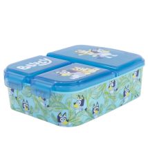 Lunchbox Mit Fächern Bluey 19,5 X 16,5 X 6,7 Cm Polypropylen