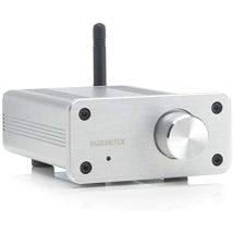 Mini Bluetooth Verstärker Marmitek Boomboom 460 - Aptx - 2x 20w Rms - Eingang Aux - Anschluss De Passiv-lautsprecher - Control De Volume - Gehäuse De 