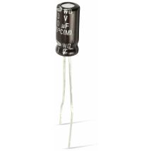 Condensateur Jamicon 220μf, 25v, Radial, Rm 3,5