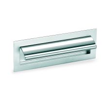 22584 - Maniglia A Conchiglia Per Mobili, Realizzata In Zama, Distanza Tra I Fori 128 Mm, Trattamento Cromato Lucido - Schwinn