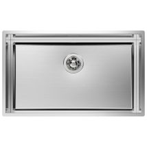 Foster 1257850 Quadra Evo Lavello Ad Incasso Rettangolare Acciaio Inox Colore Acciaio Inox