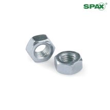 Caja de 12 tuercas cilíndricas M6 – Zincado – Ideal para bricolaje y reparaciones – Resistente a la corrosión