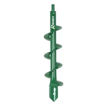 Tarière Sur Perceuse - Ribiland - Pour Planter Des Fleurs, Des Plantes, Des Bulbes, Des Poteaux - Long. 30 Cm Diam. 8 Cm