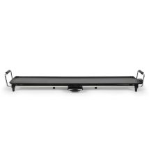 Domoclip – Elektro-Plancha 90 x 23 cm – 1800 W – Schwarz – Aluminiumguss – Cool-Touch-Griffe