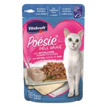 Vitakraft - Katzenfutter Poesie Delisauce, Kabeljau - 23 Beutel