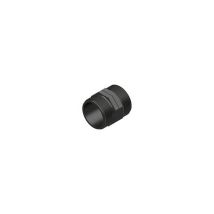Plass – Niple roscada 1"1/2 – Conexiones roscadas en PP – Cuerpo en polipropileno negro