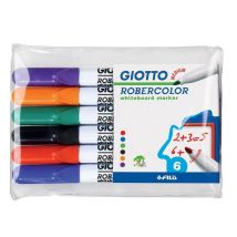 Pennarello Cancellabile A Secco Giotto 6 Colori