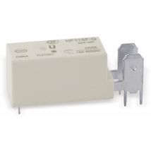 Printrelais HF115F-Q/012-1HT – Steckrelais – 12,7 mm Breite – 15,7 mm Höhe – 41 mm Länge – Weiß – cULus, VDE, CQC