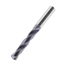 VHM-Spiralbohrer 5xD 6,8 mm TIALN-Beschichtung Innenkühlung 2 Zähne 140° Spitzenwinkel