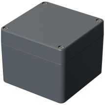 Euromas A 116 01116000 Industrie-gehäuse 100 X 100 X 81 Aluminium Silber-grau (ral 7001) 1 S - Bopla