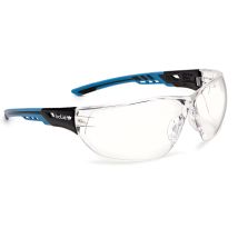 Bollé Safety – SILIUM+ Schutzbrille – 22g – PLATINUM-Beschichtung – ATEX-zertifiziert – Ballistischer Schutz EN166, EN170