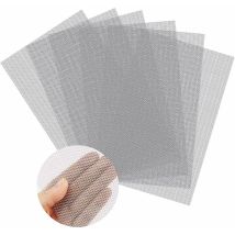 6 Pcs Grillage Anti-insecte Grillage Fin En Inox Acier Treillis Métallique Anti-rouille Grillage Petite Maille Anti-corrosion Treillis Jardin Maille 