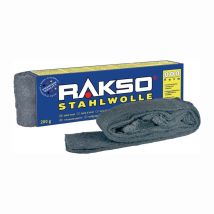 Stahlwolle grob 3 – 200 g – für Holz, Glas, Stein, Metall – 65 mm hoch, 90 mm breit, 280 mm lang