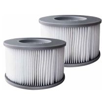 2 Stück Whirlpool-filter Für Aufblasbare Mspa-pools, Filterkartusche Für Pumpe, Verbesserte Version Für Alle Aktuellen Mspa-whirlpools