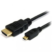 Nanocable Hdmi, 0.8m Cable Hdmi 0,8 M Hdmi Tipo A (estándar) Hdmi Tipo D (micro) Negro