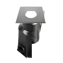 Encastré De Sol Extérieur Zeph 1 230v Carré Inox 4000k 125lm 2w - Europole - 55031