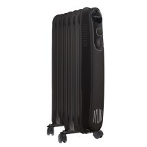 Radiatore Olio 2000w 9 Elementi Nero