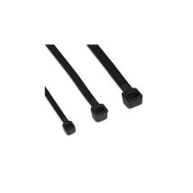 Inline - 59963n Presilla Negro - Sujección Para Cables (negro, 20 Cm, 100 Pieza(s))